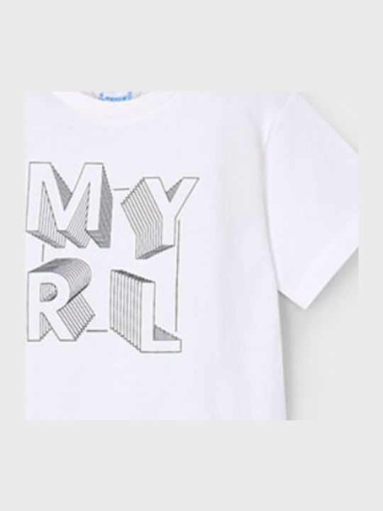 Mayoral T-shirt Λευκή