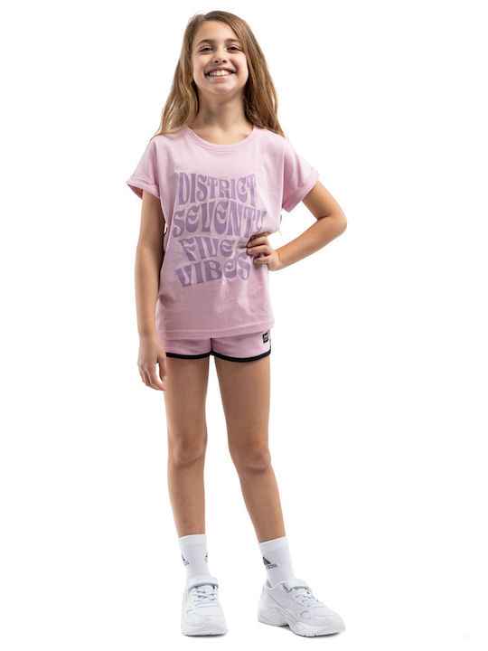Kids' Shorts/Bermudas Fabric Lilac