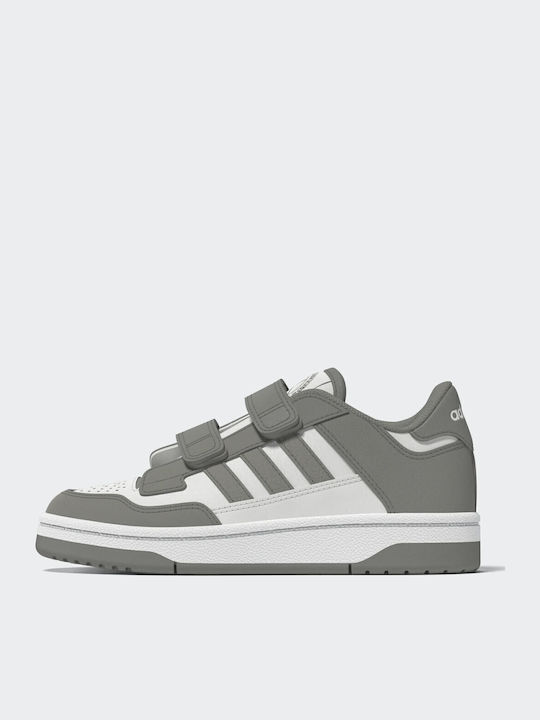 Rapid Court Kids Sneakers with Scratch Gray