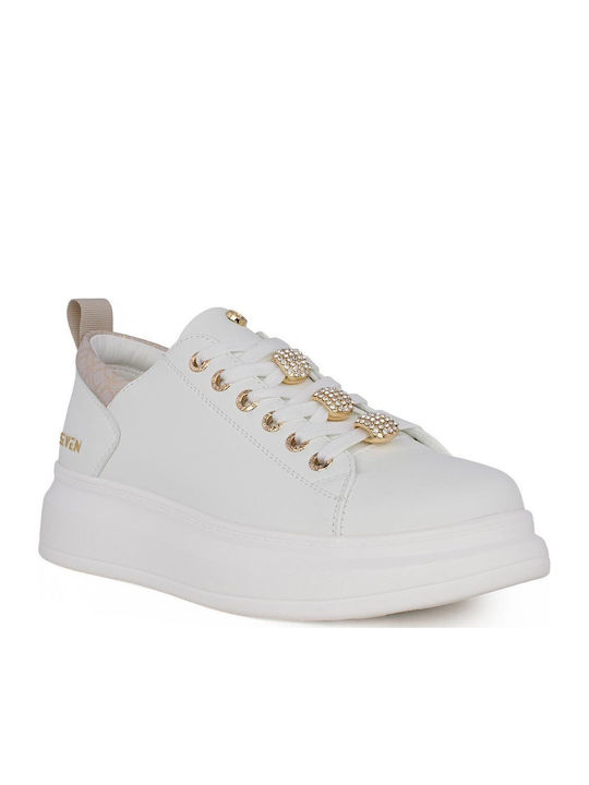 Sneakers White / Beige