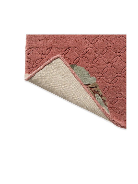 Laura Ashley Aylworth Trail Lucrat manual Covor Rectangular Portocaliu