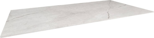 Keratile Fliese Boden / Wand Küche / Bad 120x60cm White
