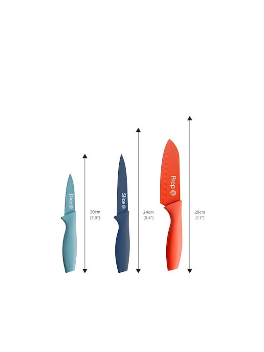 MasterChef Knife Set from Stainless Steel 3pcs