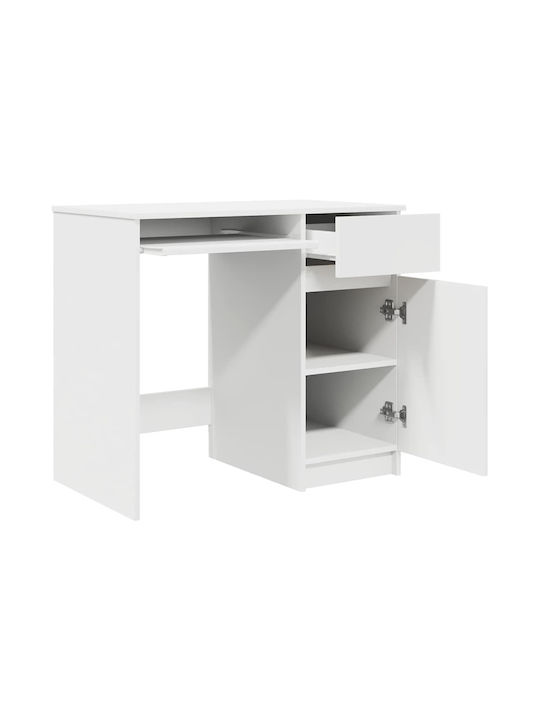 Desk Wooden White 86x49x76cm