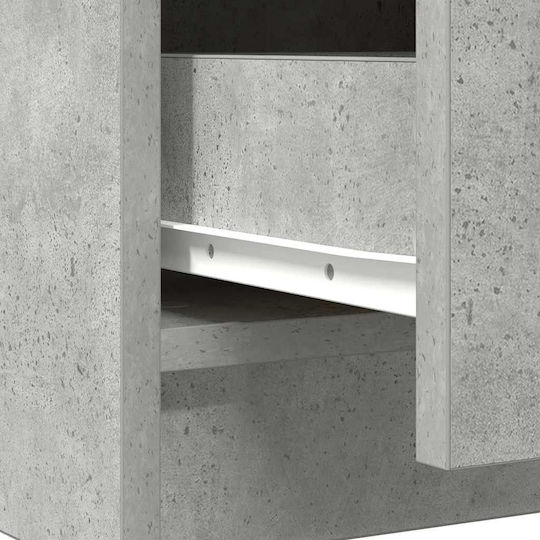 Sertar De Birou Din Lemn Gri 71x35x65cm
