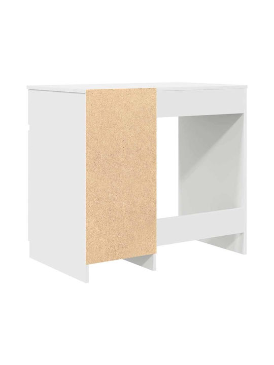 Desk Wooden White 86x49x76cm
