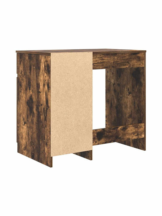 Γραφείο Ξύλινο Καπνιστή Δρυς 86x49x76εκ.