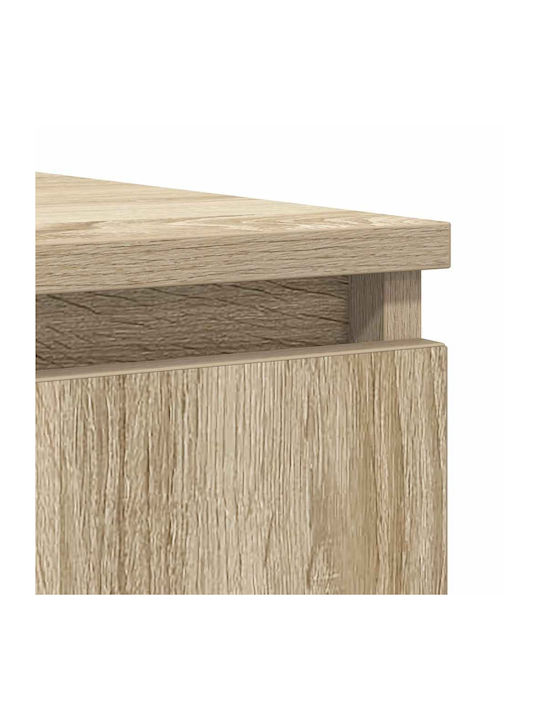 Office Storage Chipboard Drawer Coffee L100.5xW35xH76cm