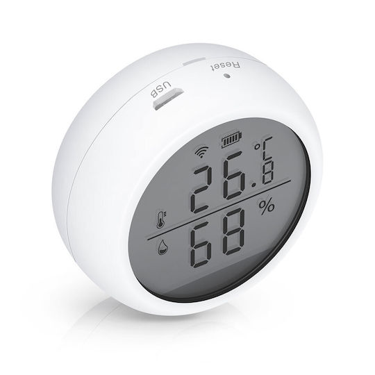 Smart Temperature and Humidity Sensor Wi-Fi