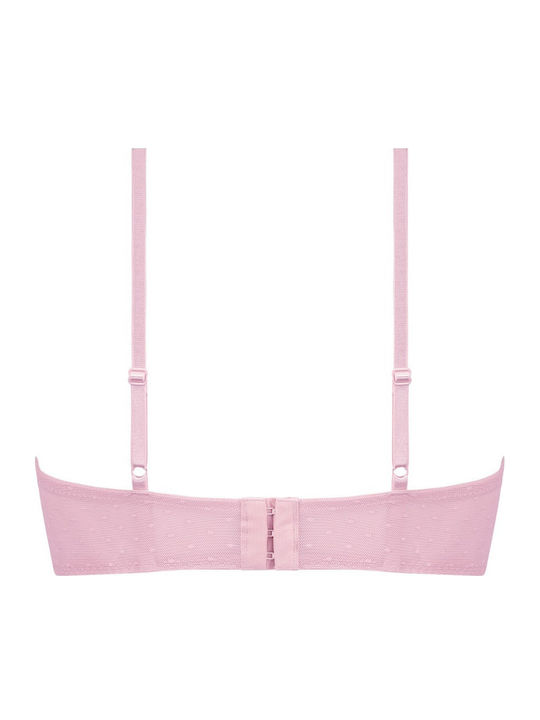 Juliette Bra Underwire Silver Pink