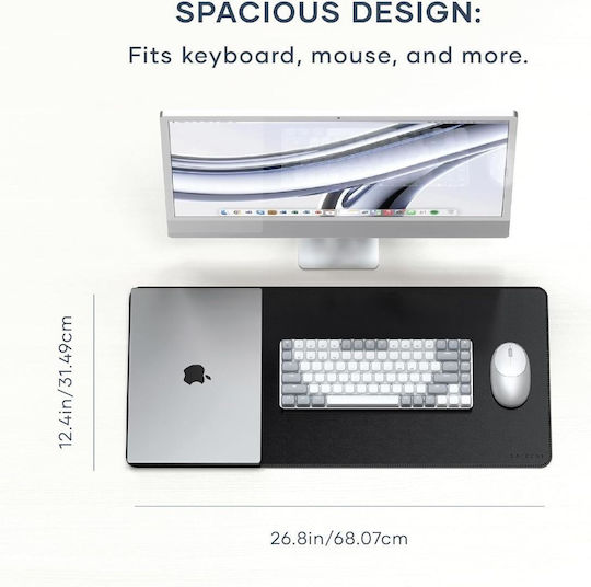 Satechi Deskmate Mouse Pad XL (680.7mm) Μαύρο