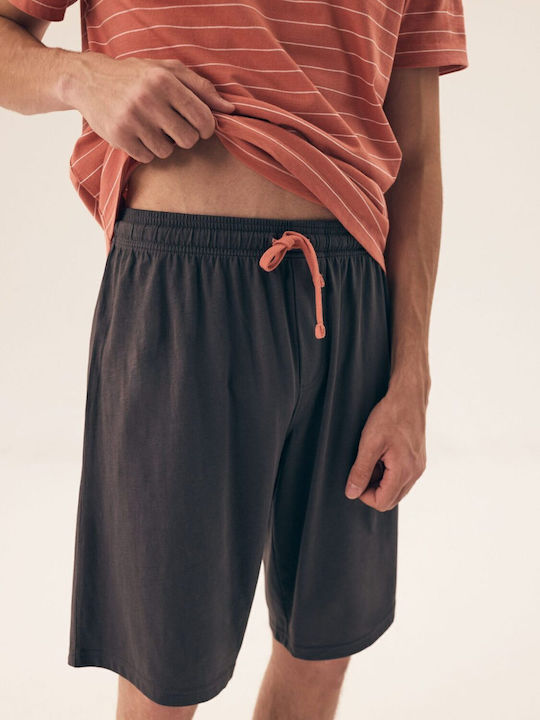 Henderson Men's Summer Pajamas Set Orange