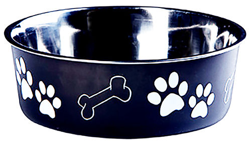 Karlie Stainless Steel Food & Water Bowl for Dog & Cat 2.2lt 23cm