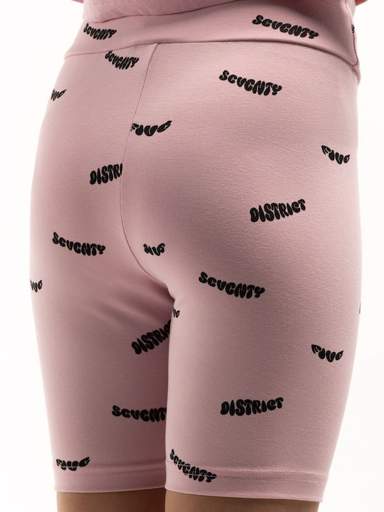 Kids Legging Cycling Short Lilac