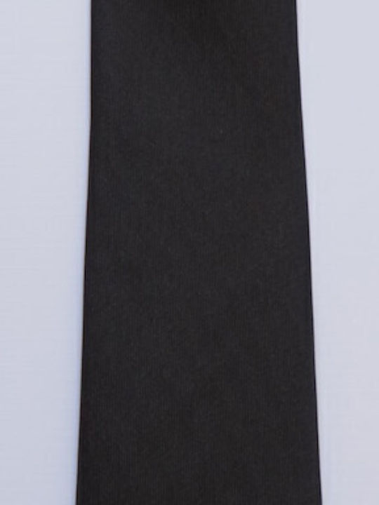 Victoria Children's Solid Satin Tie with Elastic 28cm Cypress