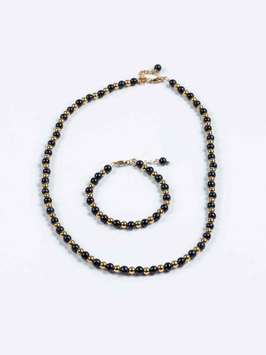 Cuoro Women's Bracelet made of Steel Gold Plated