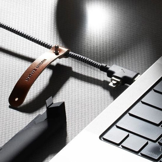 Native Union Belt Duo Pro USB-C to USB-C & Lightning Cable 240W 2.4m Cosmos Nu-belt-proccl-cos-n