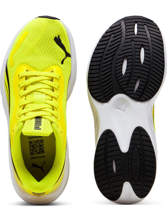 Lite Jr Kids Sports Shoes Running with Laces Yellow