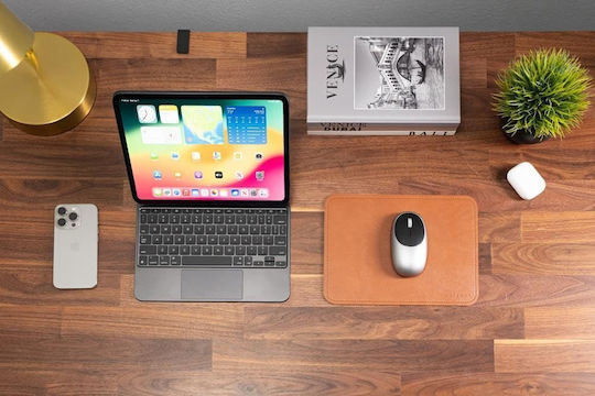 Satechi Premium Vegan-Leather Mouse Pad Brown Sa-st-lmpn