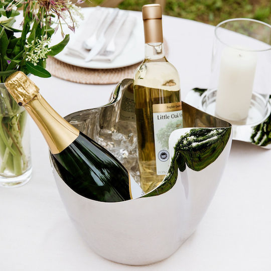 Robert Welch Einfache Champagners Inox mit Abmessungen 22.6x18.7cm