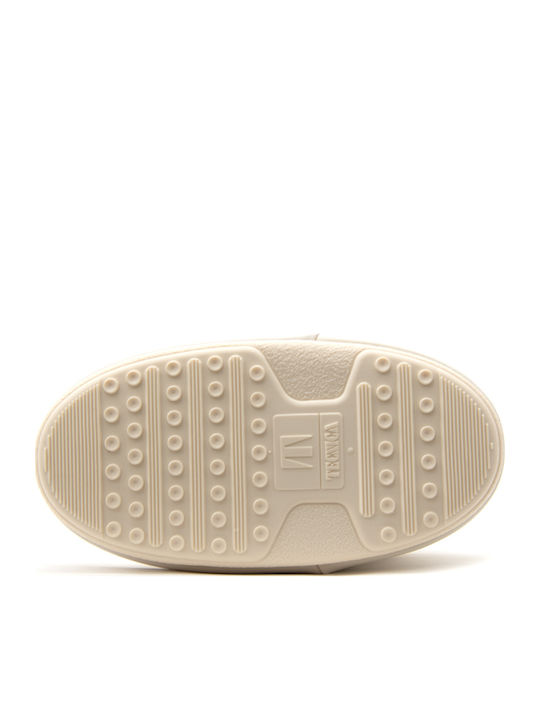 Icon Low Women's Boots with Rubber Beige