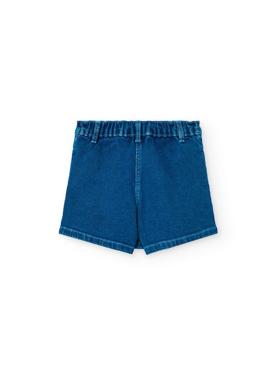 Boboli Kids Denim Skirt Blue