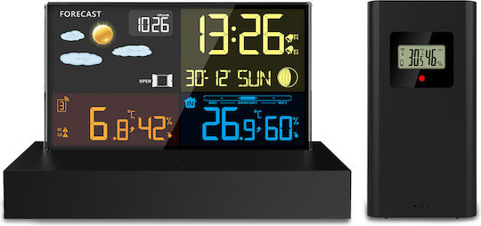 Berdsen BD-912 Wireless Stație meteorologică Digital De masă Negru