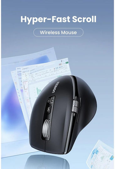 Ugreen M751 Безжичен Bluetooth Мишка Черен