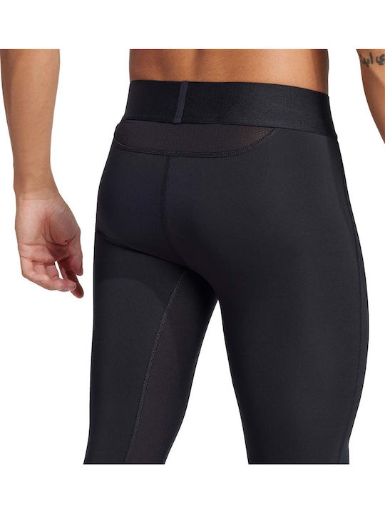 adidas Techfit Men's Sports Long Leggings Black