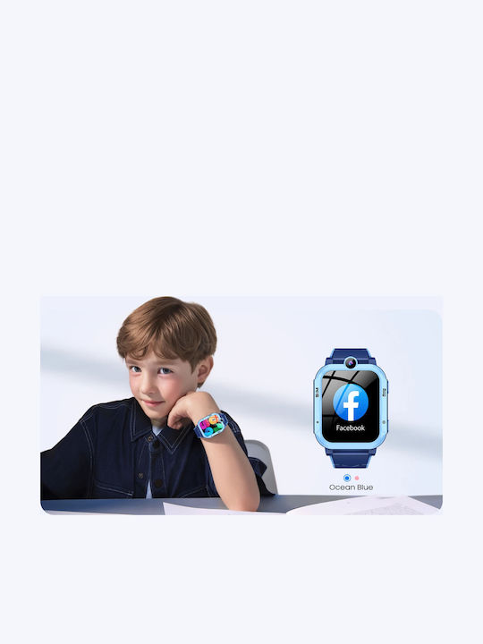 BlackView Kids' Smartwatch with GPS & Camera Blue