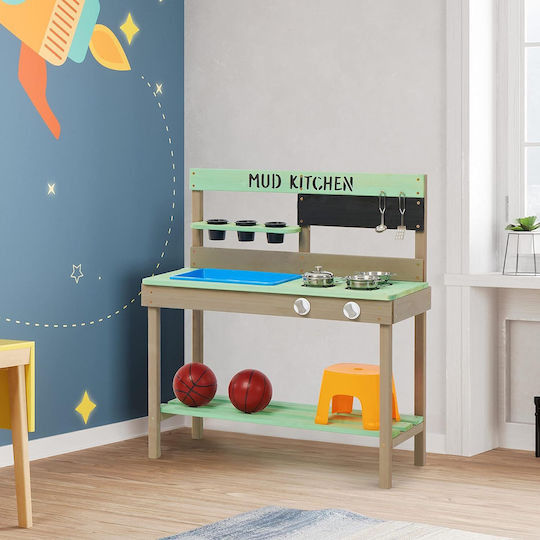Kinderküche aus Holz für 3+ Jahre 88 cm