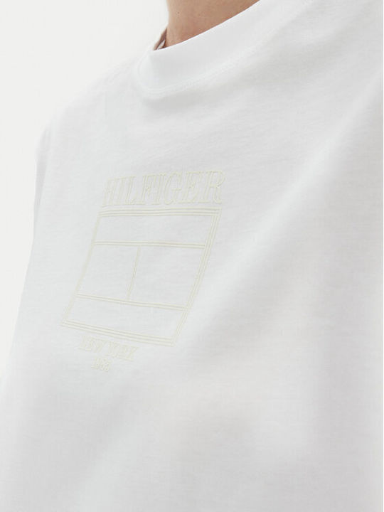 Tommy Hilfiger T-Shirt White WW0WW45525-YCF