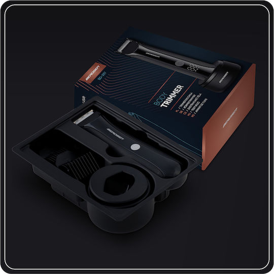 Berdsen Wiederaufladbar Haarschneidemaschine Schwarz BD-267