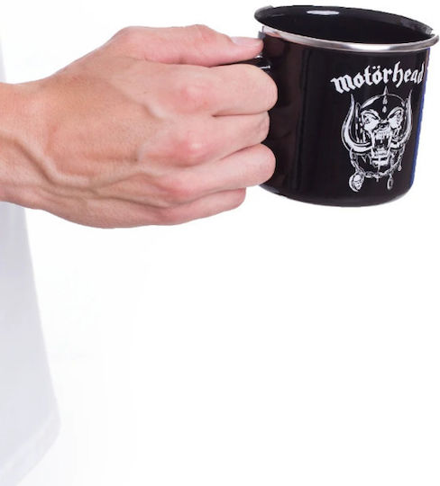 Global Motorhead - Warpig Κούπα Εμαγιέ Μαύρη 500ml Global Motorhead - Warpig Κούπα Εμαγιέ Μαύρη 500ml