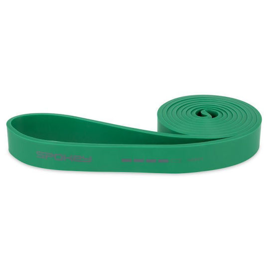 Spokey Power Resistance Band Loop Hard Green 2.08m