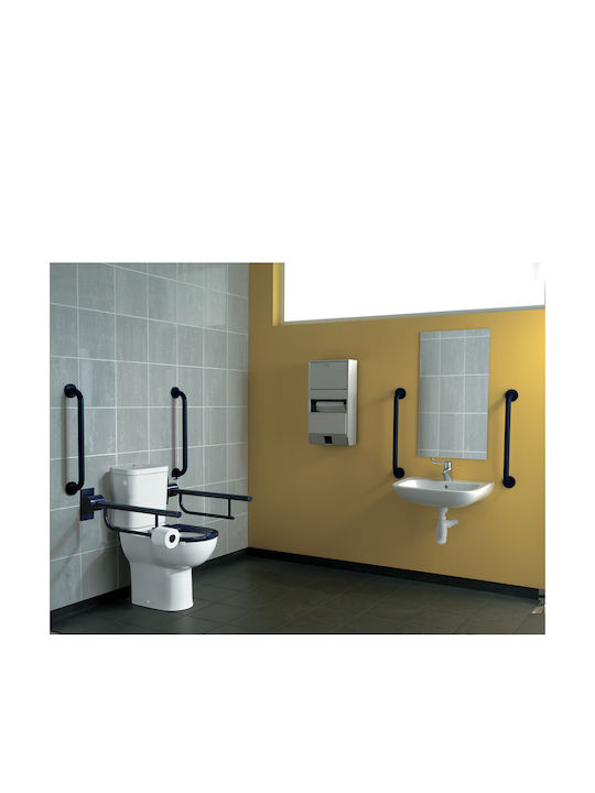 Ideal Standard Λαβή Μπάνιου Inox ΑΜΕΑ 80cm Λευκή
