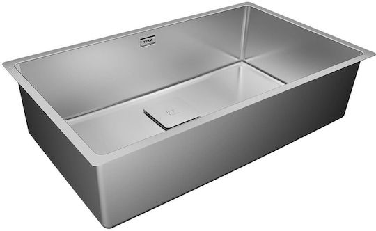 Teka Flexlinea Pureclean RS15 71.40 115000054 Unterbau Spüle Inox Satiniert B75xT44cm Silber