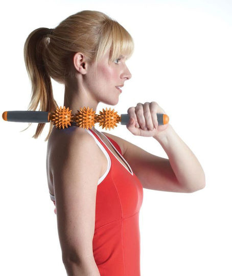 Gaiam Body Masazer Movable Muscles Ролкова пръчка Оранжев