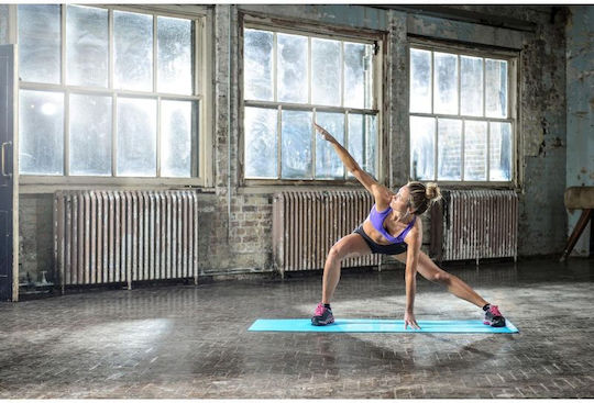 Reebok Love Στρώμα Γυμναστικής Pilates Τιρκουάζ (173x61cm)