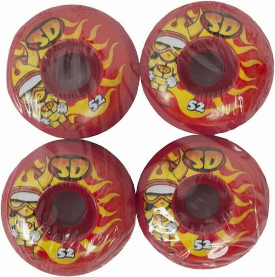 Speed Demons Hot Shot 52mm Wheels- Red