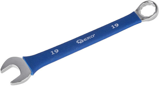 Set 25 Fixed Ring Combination Wrenches Anti-slip Rubber Handle Grip 6-32mm
