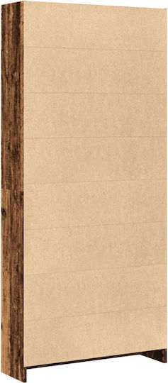 Βιβλιοθήκη Καφέ 80x24x176εκ.