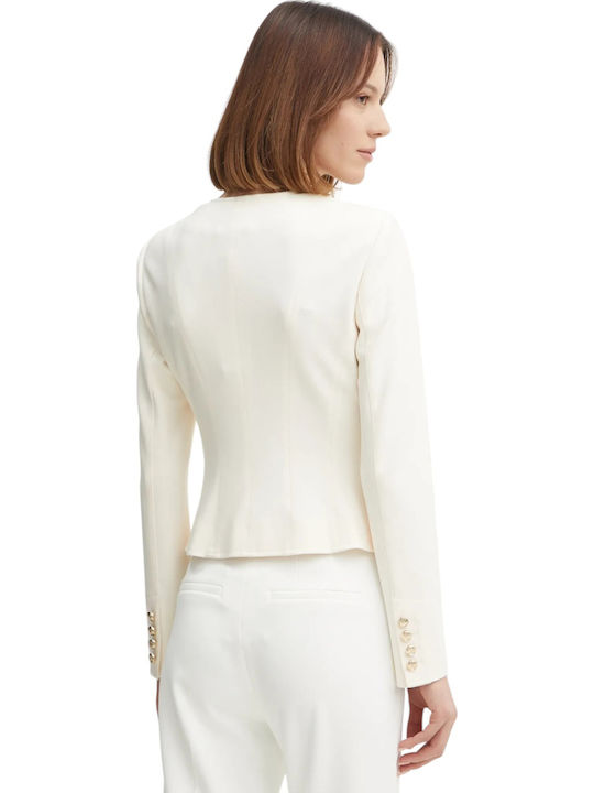 Guess Damen Blazer Cream