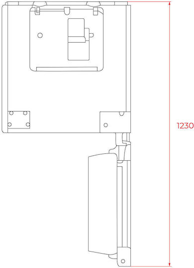 Teka Combină frigorifică 338lt Total NoFrost Î185xL59.5xA70cm. Inox RBF 74650 SS