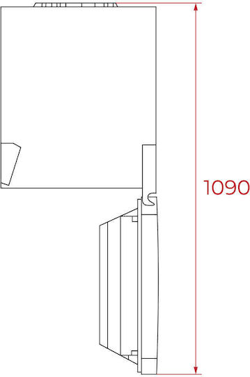 Teka Kühlschrank mit Doppeltür 294Es H176xB59.5xT55cm. Weiß RTF 13630