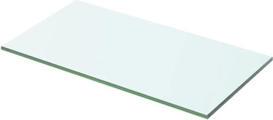 Прозрачен Стенен Рафт 50x20x0.8см