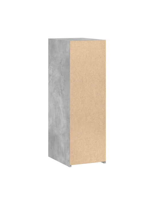 Grey Bookcase 30x41x93cm