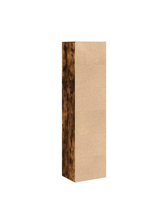 Bibliotecă Stejar Fumuriu 40x30x152 cm