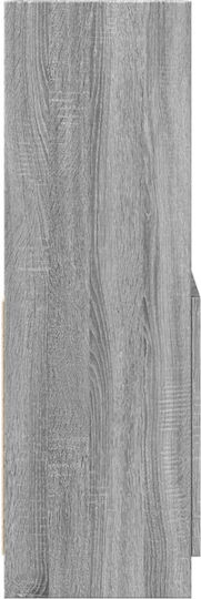 Шкаф за дневна от ПДЧ Сив Sonoma 63x33x100см