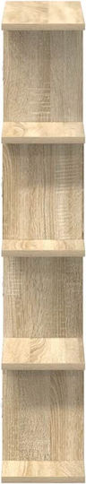 Wandregal Sonoma Eiche 70x18x100cm
